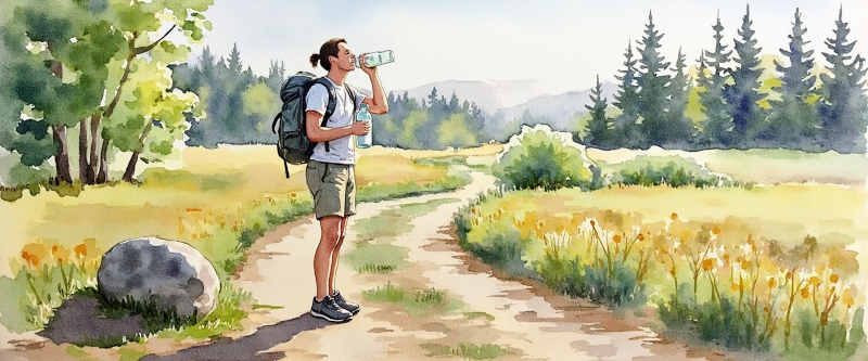 Modernes Fasten: Heilfasten und Wandern