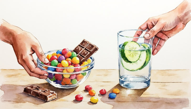 Zuckerkonsum reduzieren & Zucker-Schäden stoppen