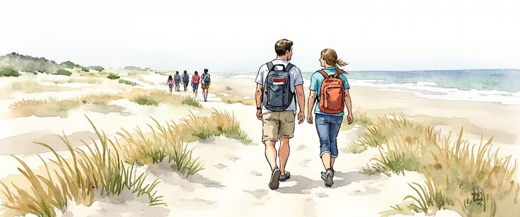 Geimeinsam fasten und wandern